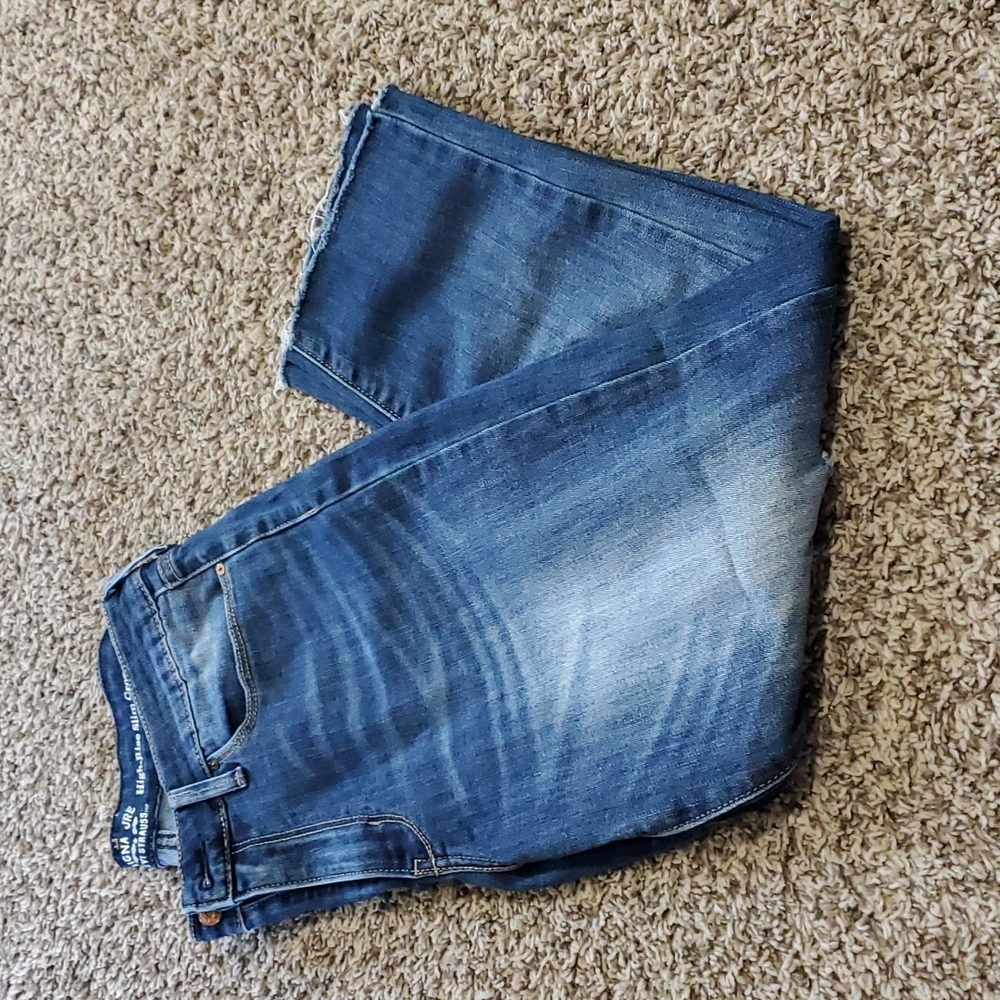 Levi Strauss High Rise Slim Crop Jeans